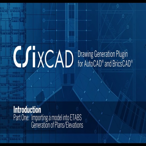 برامج هندسي CSI CSiXCAD