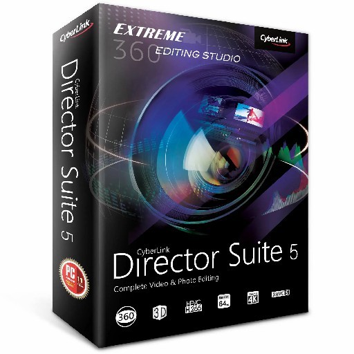 برنامج تحرير فيديو CyberLink Director Suite